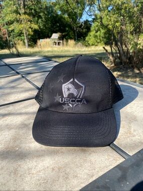 New USCCA Concealed Carry Association Black Mesh Trucker Snapback Outdoors Hat